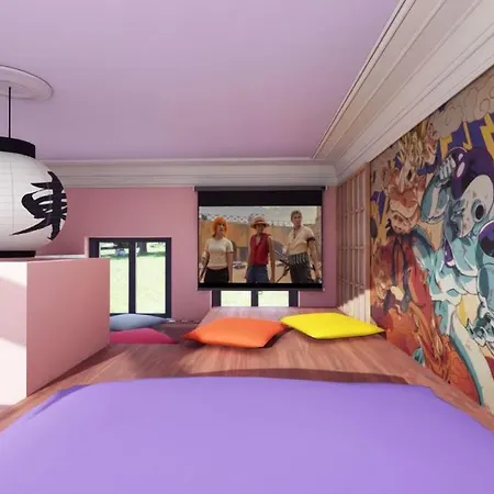 Japan Vibes, Insolite, Jeux Et Balneo A Apartment *
