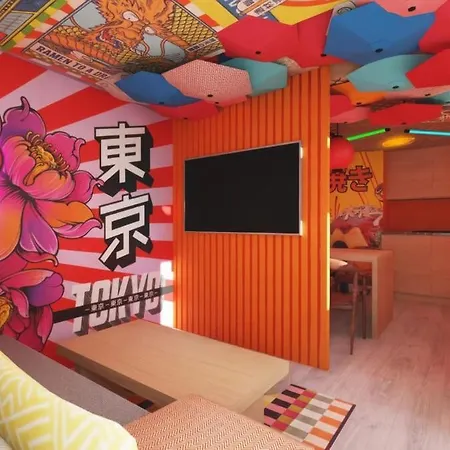 Apartment Japan Vibes, Insolite, Jeux Et Balneo A Strasbourg