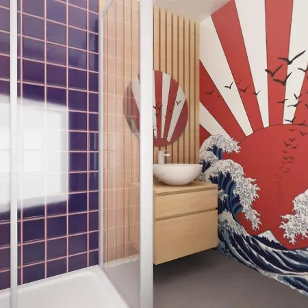 Japan Vibes, Insolite, Jeux Et Balneo A דירה
