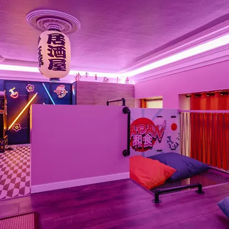 Lägenhet Japan Vibes Balneo, Home Cinema & Gaming A Strasbourg