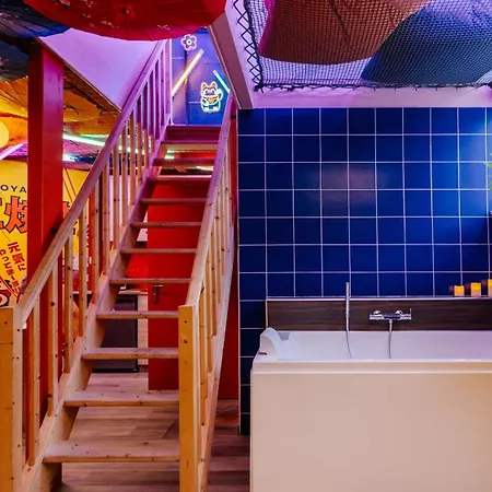 아파트 Japan Vibes Balneo, Cinema & Gaming A