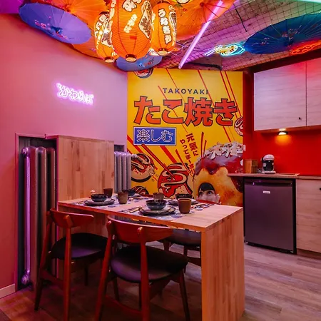 Japan Vibes Balneo, Cinema & Gaming A 아파트 *
