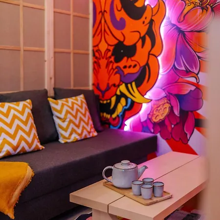 Japan Vibes Balneo, Home Cinema & Gaming A Strasbourg Lägenhet *